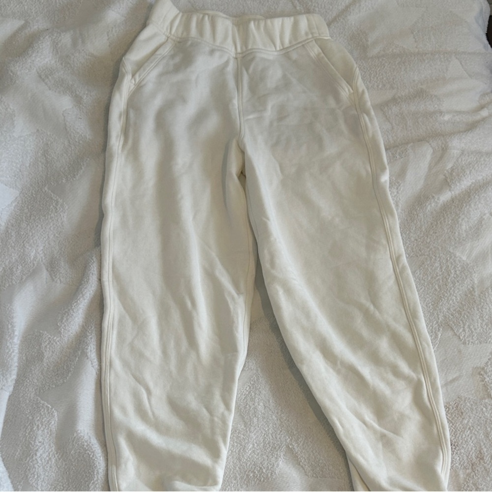 Lululemon Athletica Off-White Joggers